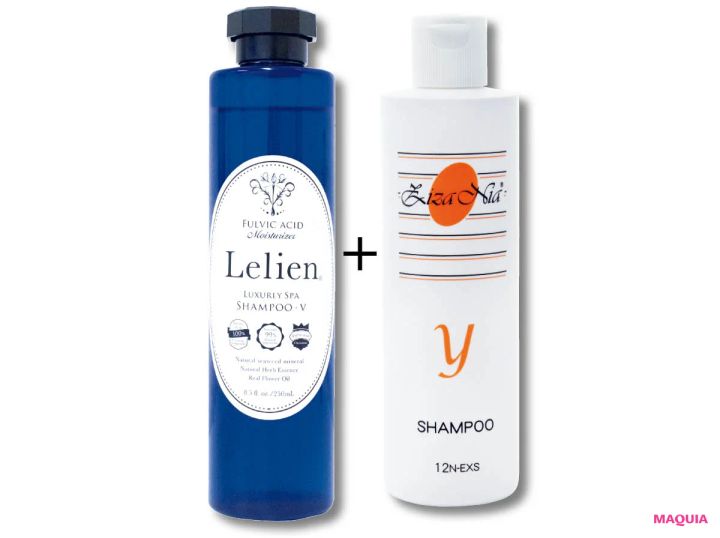 薄毛・抜け毛対策 2タイプのシャンプーをハーフ＆ハーフで