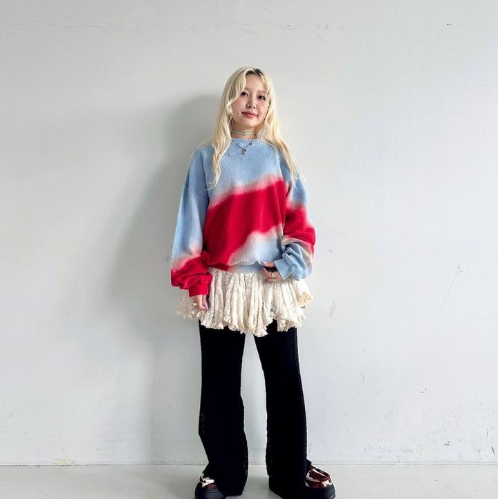 【SNAP】インパクトある配色が魅力♡ 福留 遥さん