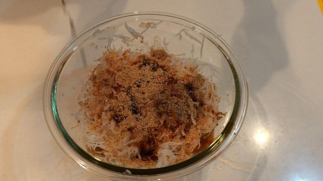 ボウルに入れた材料