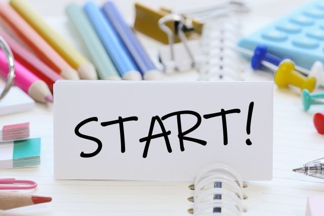スタートのイメージ
