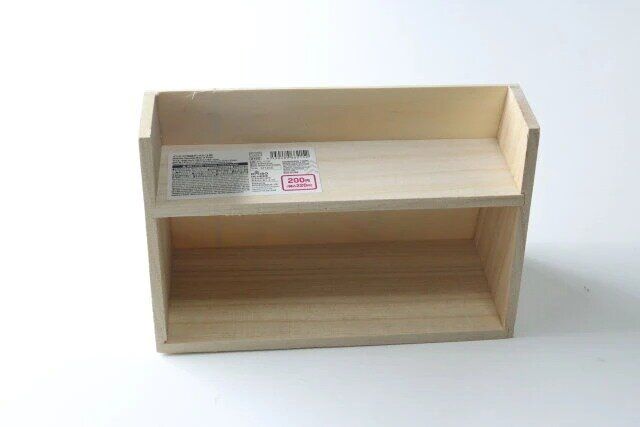 ダイソー インテリア収納ボックス（2段） パッケージ