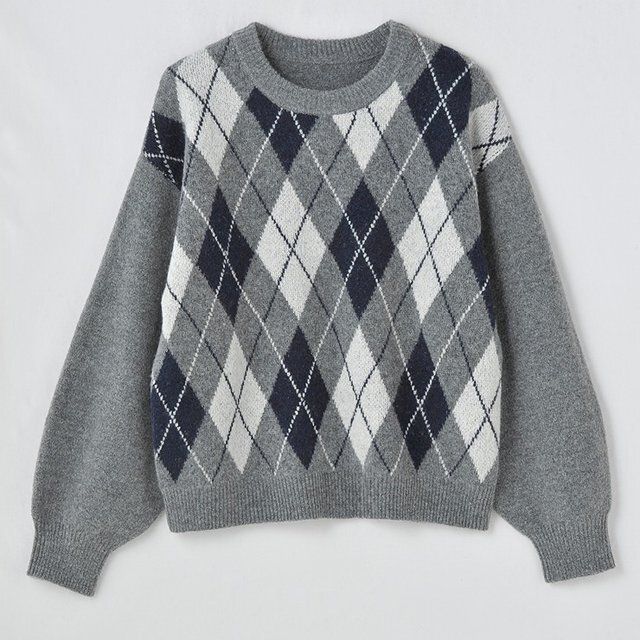 しまむらのニットプルオーバー（瞬間seju）