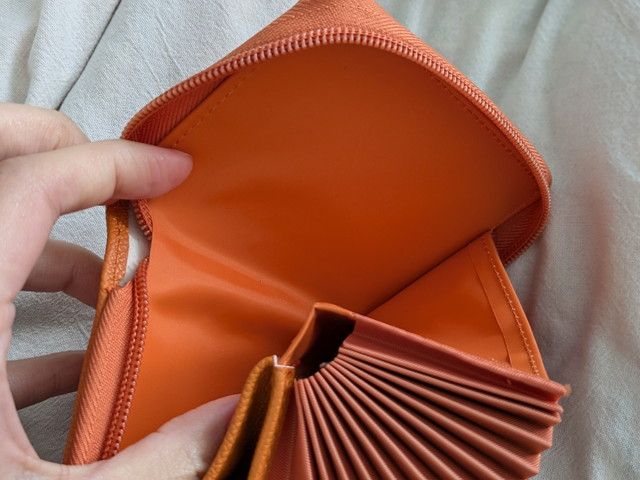 THE SCAPE OF GREEN やみつきサイフ 内側ポケットの様子