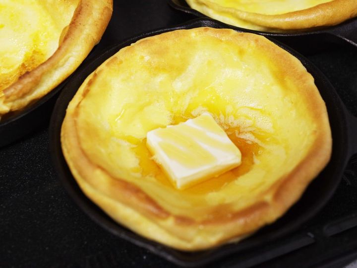 「生ハムときのこのダッチベイビー」レシピ06