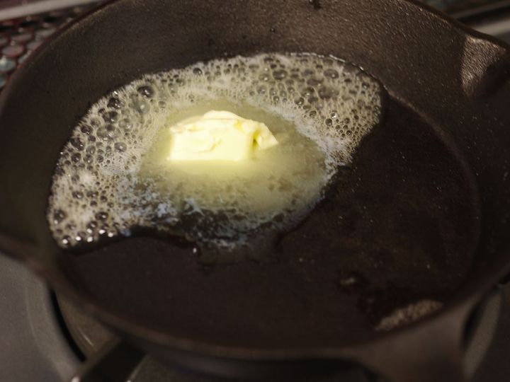 「生ハムときのこのダッチベイビー」レシピ03