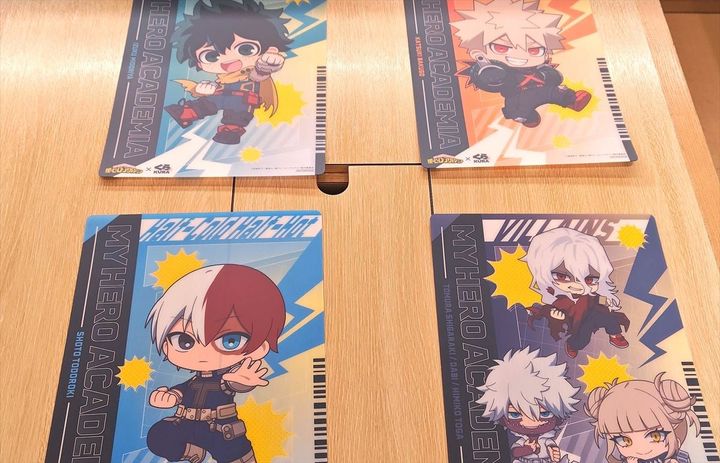 くら寿司＆「僕のヒーローアカデミア」コラボ第2弾の「マルチシート（B5サイズ）」