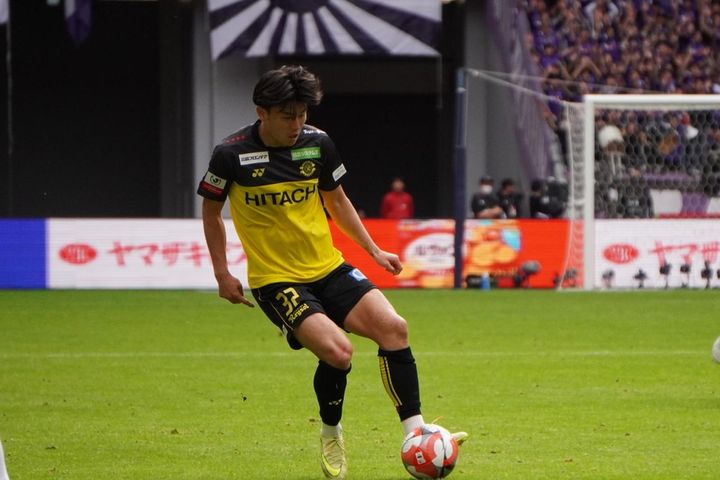 画像: 今季は柏の特別指定選手としてプレーしている山之内（写真 縄手猟）