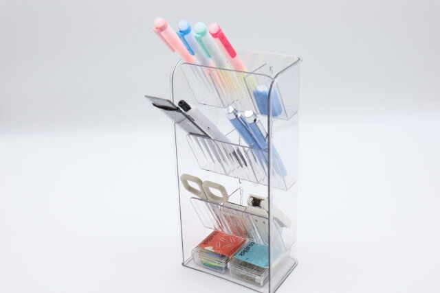 高さ調節できるペンスタンド 収納例