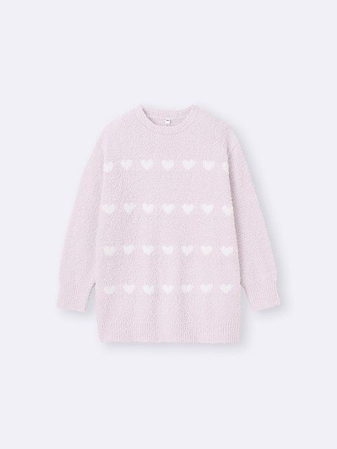 GUのラウンジニットチュニック