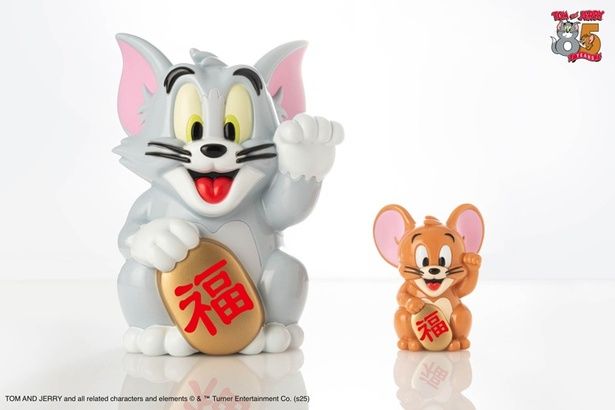 「HKDSTOY×ゴッコ堂 トムとジェリー OMAMORI ソフビ [トムとジェリー2体セット] 通常版」