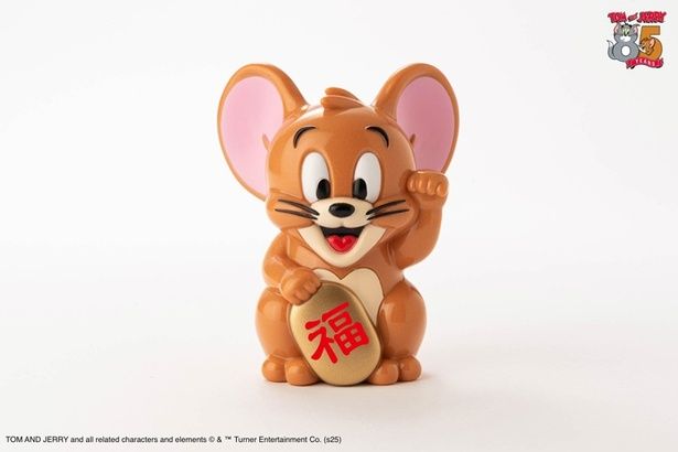 「HKDSTOY×ゴッコ堂 トムとジェリー OMAMORI ソフビ [トムとジェリー2体セット] 通常版」ジェリー単体