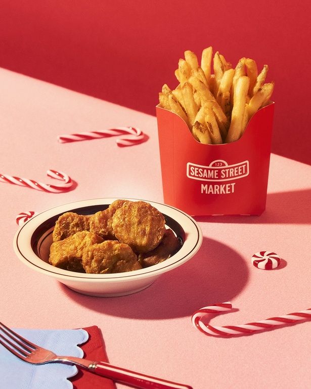 フレンチフライ(シューストリング)、チキンナゲット(1.5人前)