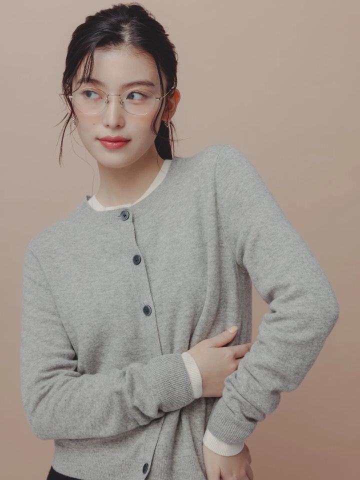 ユニクロ UNIQLO カシミヤニット メリノリブタートルネックセーター ミュートメイク