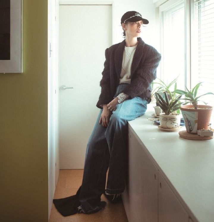 ふわふわ質感と美シルエットの共演