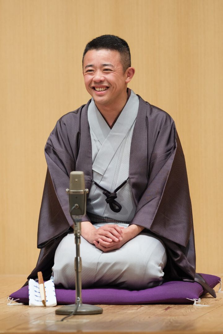 桂吉坊さん01 撮影：佐藤浩