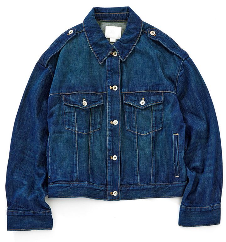 デニムジャケット¥7,990／ザラ（ザラ カスタマーサービス）