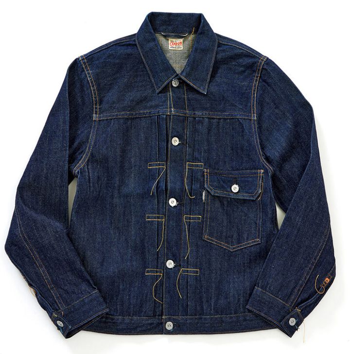 デニムジャケット¥42,900 ／キャントン（マッハ５５リミテッド）