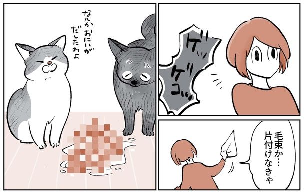 「こねこのドレイ10」9/16 画像提供：長谷川ろくさん