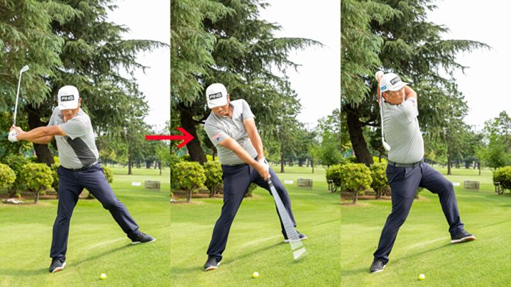 傾斜地からナイスショットを打つコツを解説！小さいスイングが有効