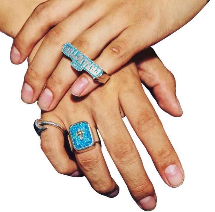 井上ヤマトさんの私服＆ハマりもの（リング）