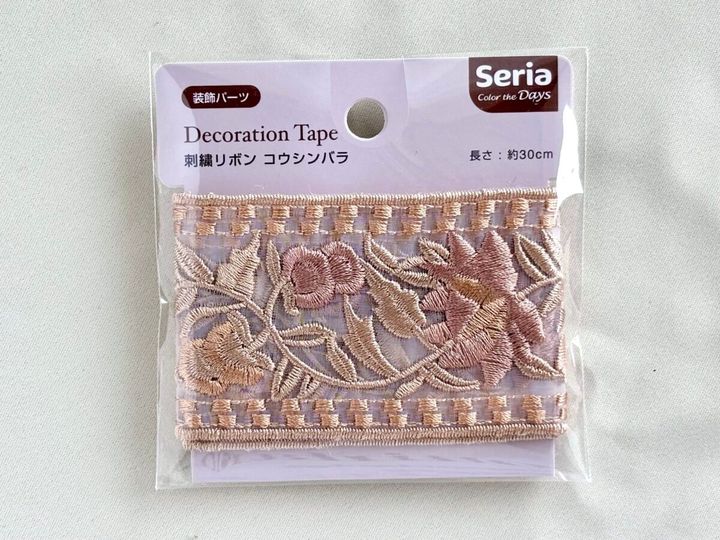 100均のリボン12選！ベロアや刺繍、レースまで大充実♡【ダイソー・セリア・キャンドゥ】