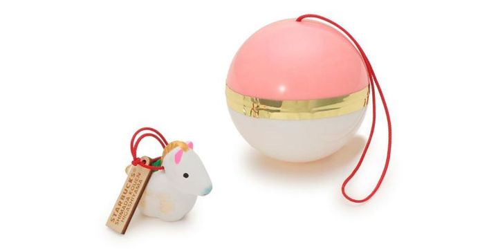 スターバックス　STARBUCKS 福玉　丙午歳干支土鈴 スタバ最新・2026】幸運を招く縁起物チャームに、干支（うま）が