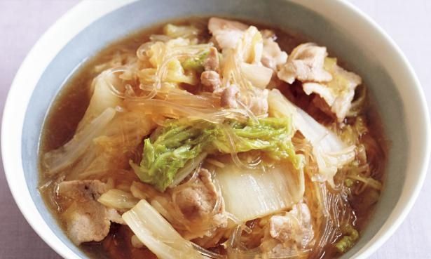 白菜のボリュームおかず、コクうま中華味でご飯が進む！ （C）KADOKAWA