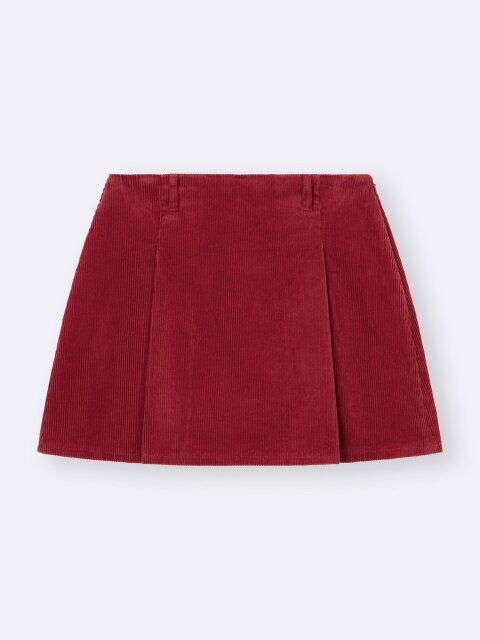 2025冬guレディース値下げコーデュロイスカート