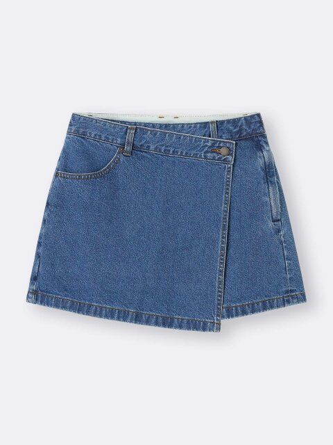 2025冬guレディース値下げデニムラップスカート