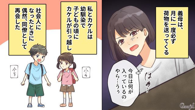 腐った野菜に開封済みのお菓子…天然すぎる義母の仕送りがストレスだった話