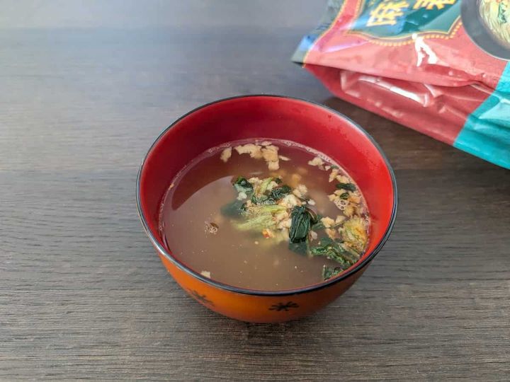 カルディコーヒーファーム 麻辣湯春雨 調理工程