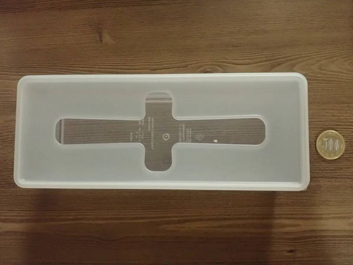 DAISO(ダイソー)：プルアウトボックスロングクリアー