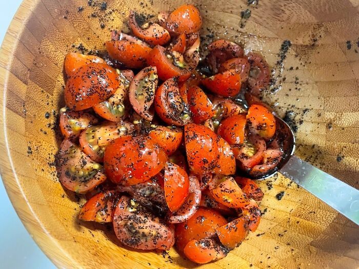 【家事ヤロウ!!!】石原さとみさんのトマトを使った前菜がオシャレすぎ♡クリスマスにもおすすめです！