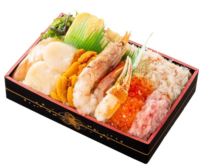 大丸福岡天神店 冬の北海道展 汐音 海鮮八掛弁当