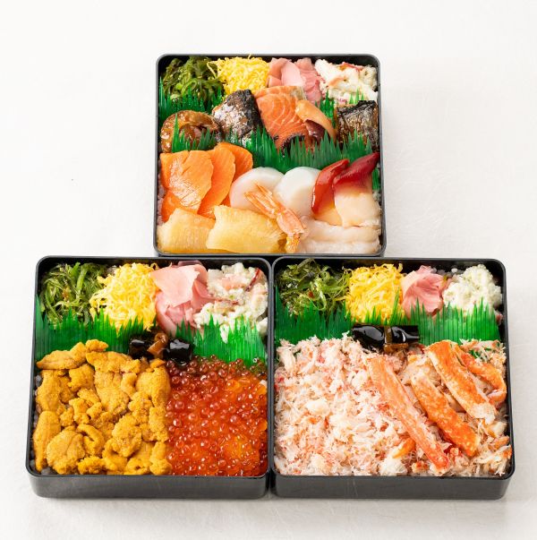 大丸福岡天神店 冬の北海道展 多聞天「年末彩り弁当」