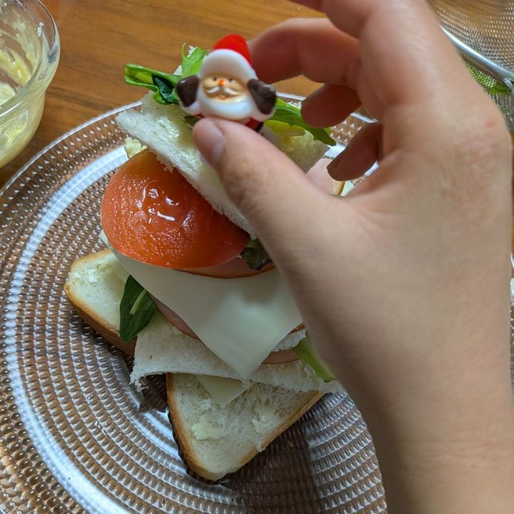 子どもと一緒に楽しもう！サンドイッチツリー