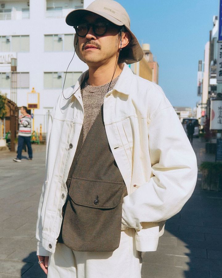 【スナップ】白とブラウンでまとめた秋冬の“クリーンofクリーン”コーデ