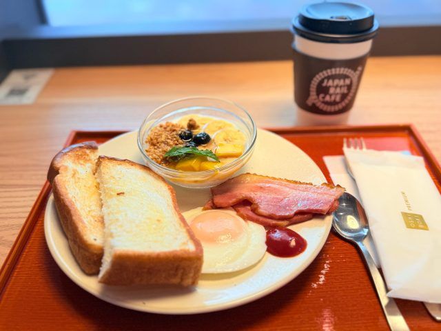 トーストモーニングセット