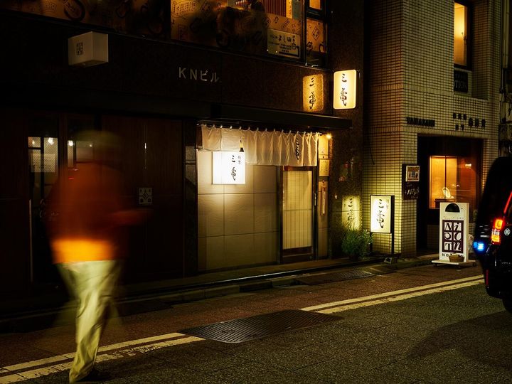 銀座『三亀』の外観