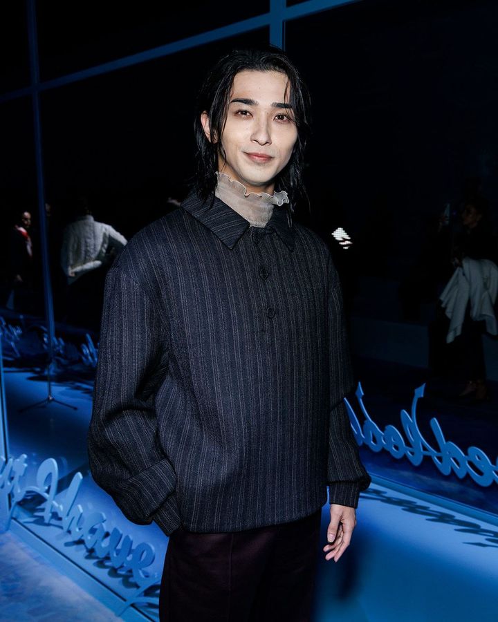 パリでディオールのイベントに登場した横浜流星（「べらぼう」の蔦屋重三郎役）、2024年9月24日