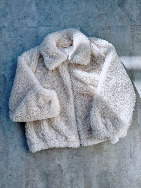 GUGIRLSフラッフィーブルゾンのNATURAL