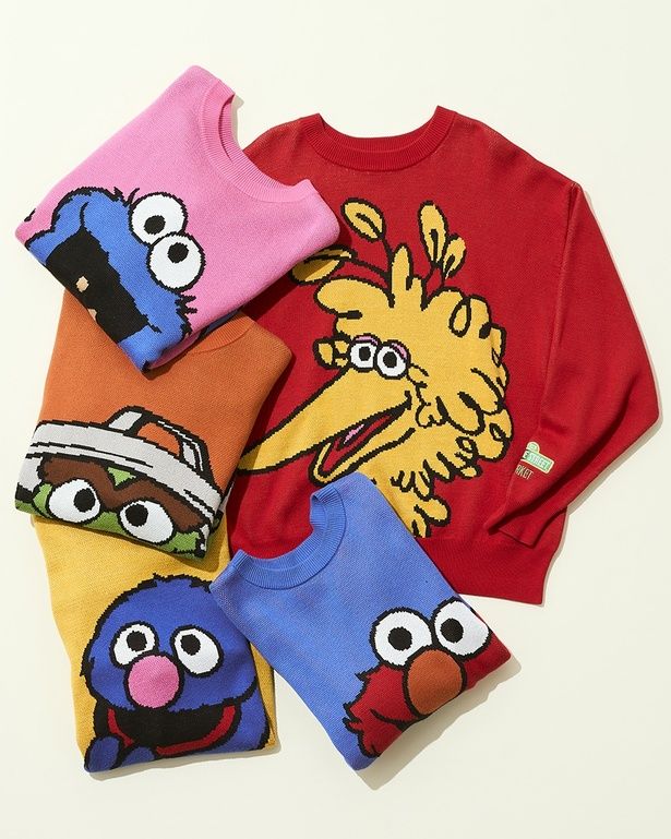 「カラーニットプルオーバー」(大人1万780円/キッズ8140円)