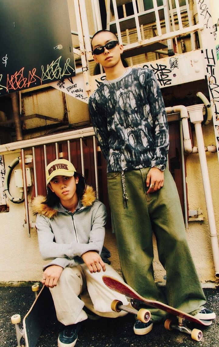 smartフレンド （右）桜木蓮音さんと（左）葦介さん