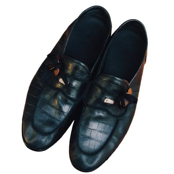 桜木蓮音さんのローファー（SUICOKE × Midorikawa）