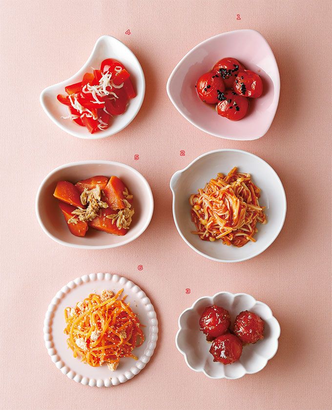 レンチンでOK！ お弁当がパッと華やかになる「赤・オレンジ色のおかず」の画像1