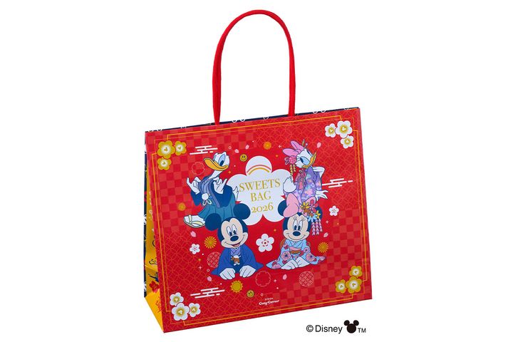 ＜ディズニー＞新春スイーツバッグ（14個入）／￥1080（税込み）