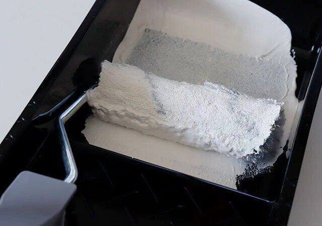 ダイソー ペイントローラーセット（グレー） 