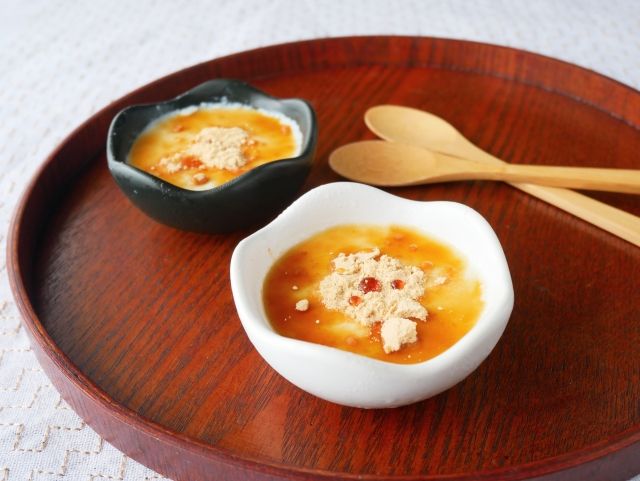 きな粉とババロアのスイーツ イメージ