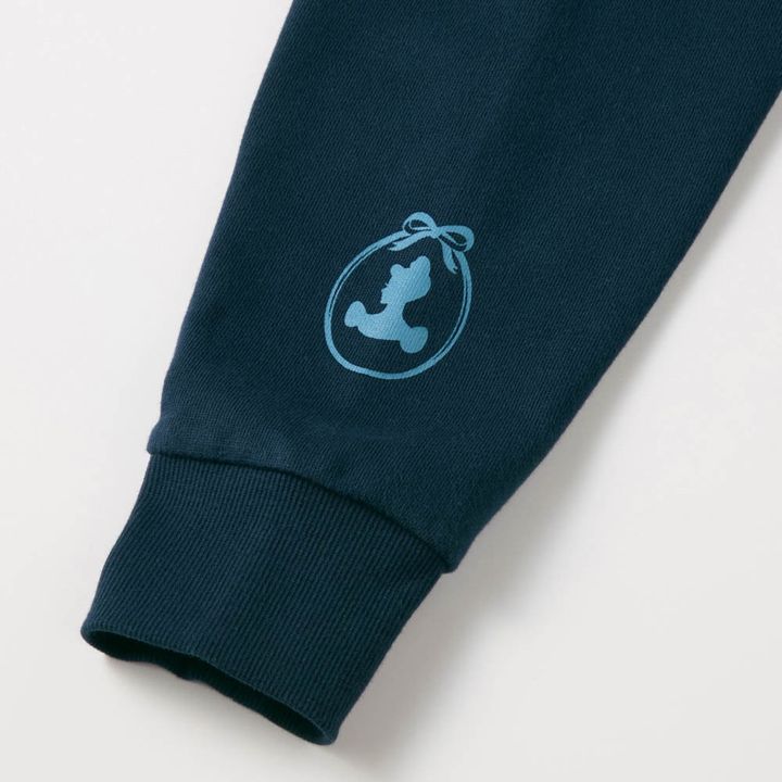 ユニセックス裏毛プルパーカ シンデレラ デザインアップ