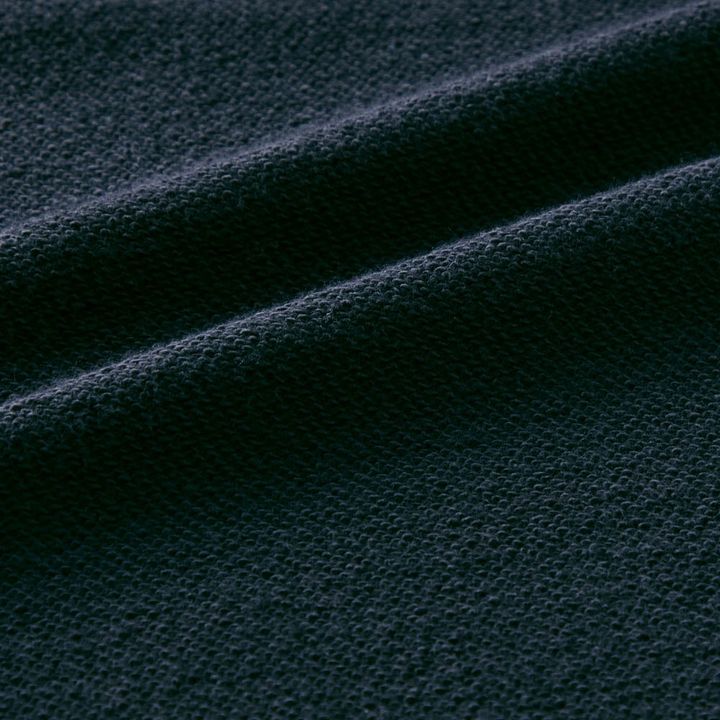 ユニセックス裏毛プルパーカ 素材アップ